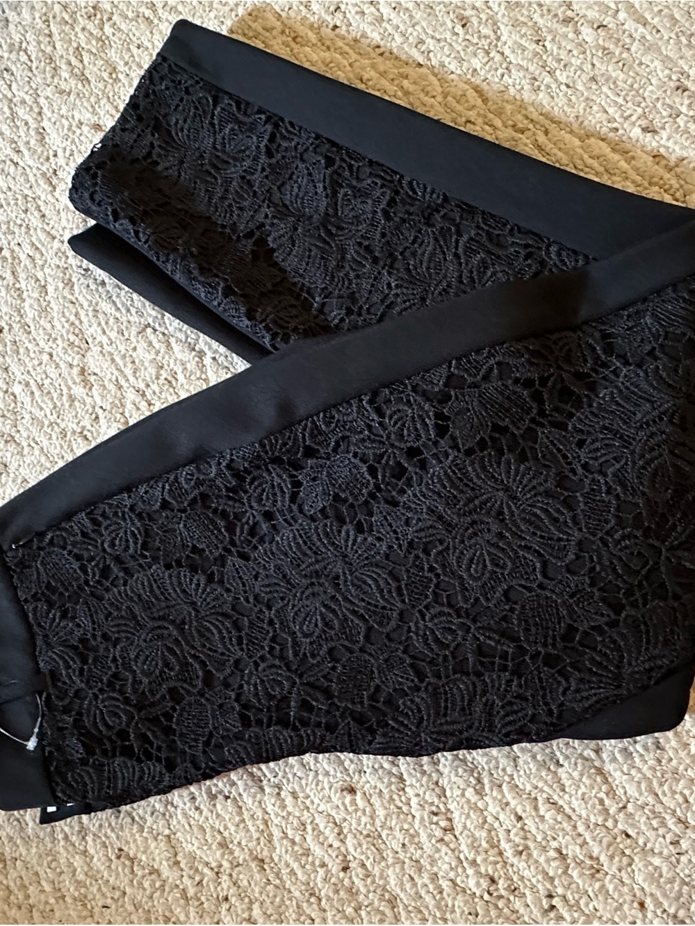 Black Lace Women's pants